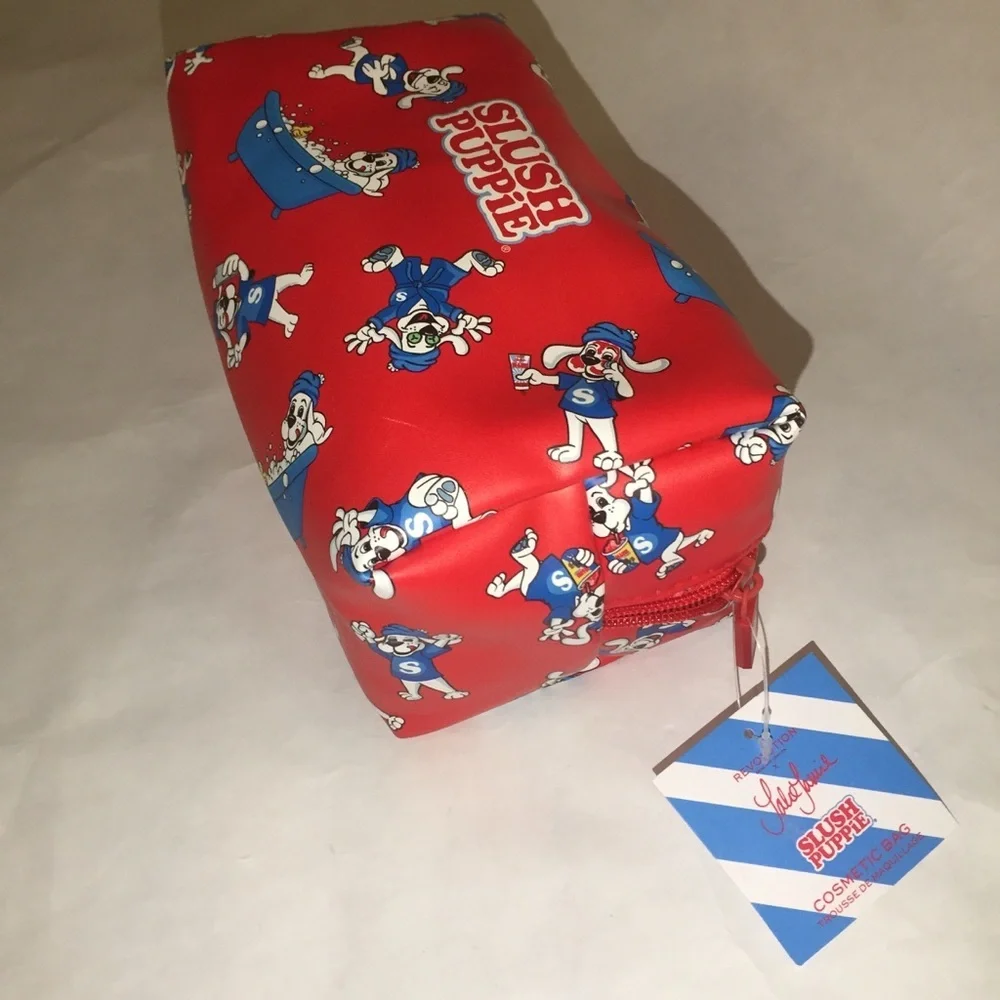 2 x slush puppie makeup bags